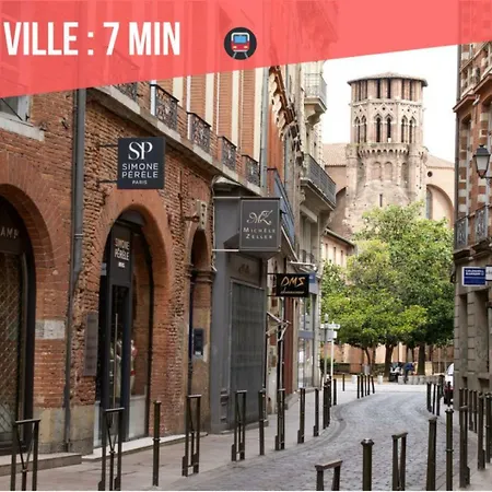 Appartement Calme, Proche Metro, Wifi Toulouse
